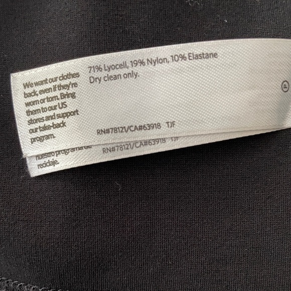 Eileen Fisher Drape Collar Long Sleeve Asymmetric Zip Short Moto Jacket Medium - Picture 8 of 10